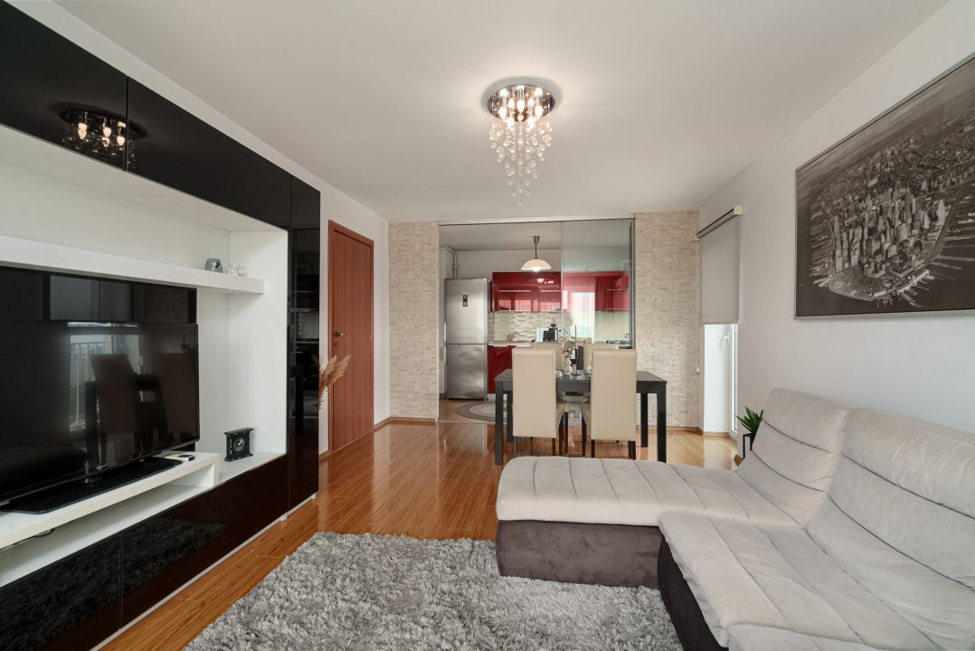  Bucurestii Noi - Metropolis Residence, Ap 3 camere, 101 mp, Vedere Panoramica 