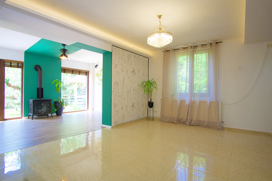 Casa individuala cu grădină superbă,P+1M, 158 mp, teren 468mp, 2017, 0% comision
