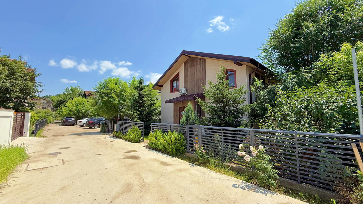 Casa individuala cu grădină superbă,P+1M, 158 mp, teren 468mp, 2017, 0% comision