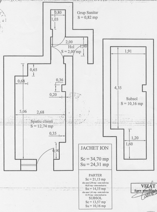 Spatiu comercial Pache Protopopescu 88 intersectia Matasari, SC: 35mp, SU: 25mp