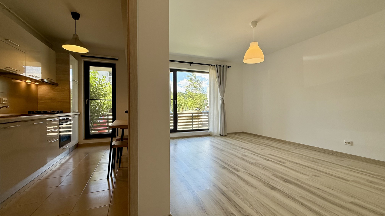 APARTAMENT CU GRĂDINĂ in GREENFIELD BĂNEASA cu 2 CAMERE