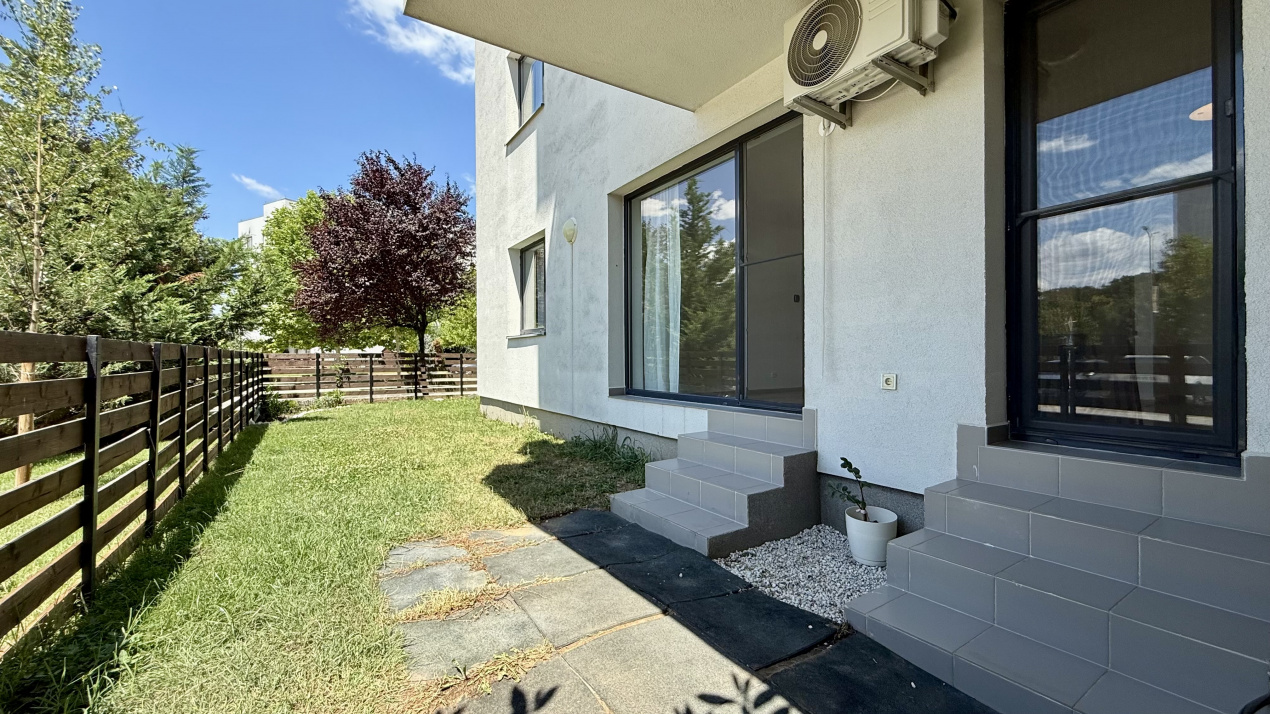 APARTAMENT CU GRĂDINĂ in GREENFIELD BĂNEASA cu 2 CAMERE