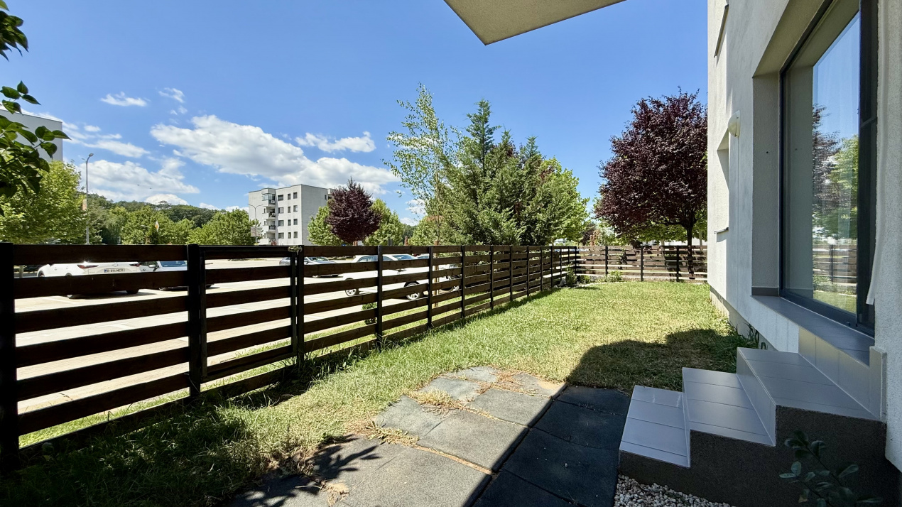 APARTAMENT CU GRĂDINĂ in GREENFIELD BĂNEASA cu 2 CAMERE