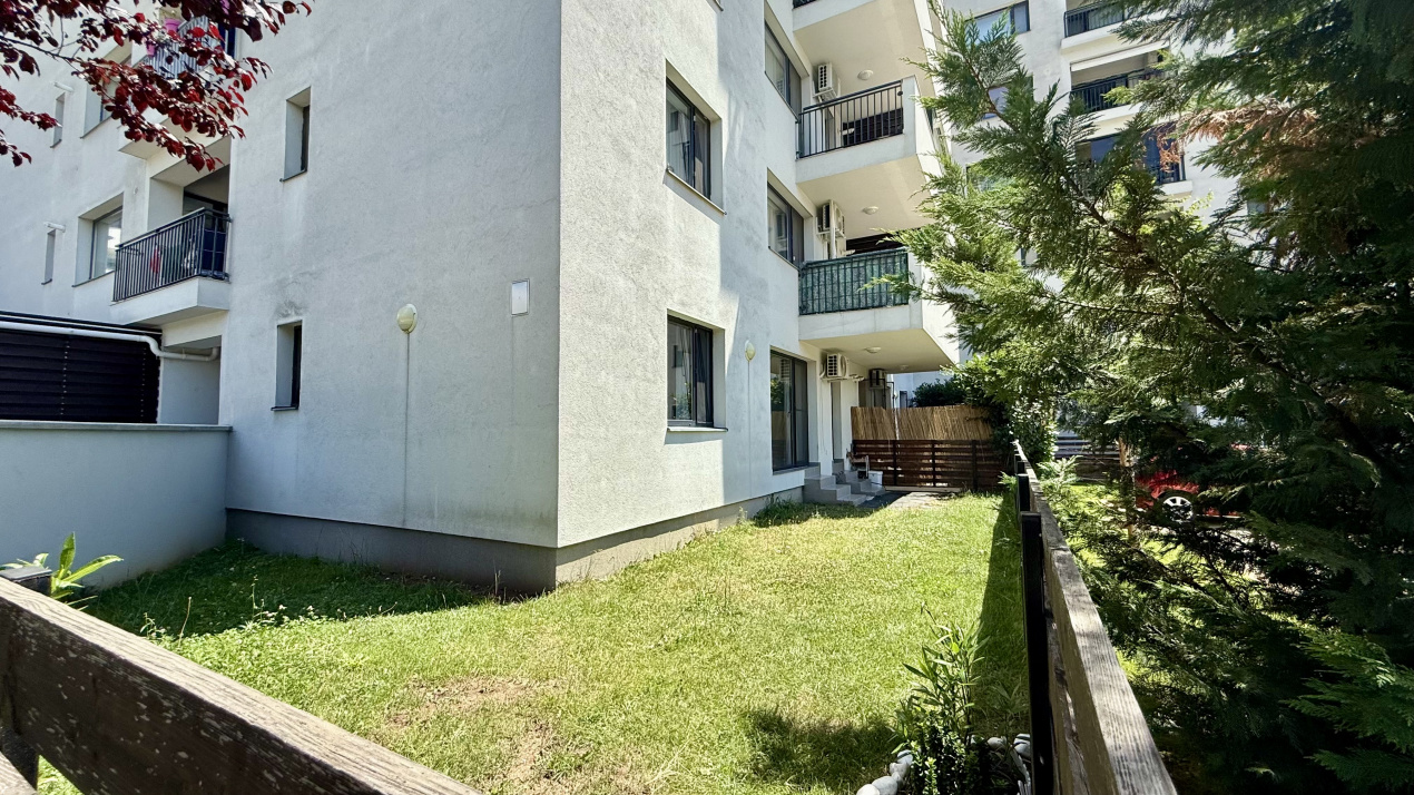 APARTAMENT CU GRĂDINĂ in GREENFIELD BĂNEASA cu 2 CAMERE