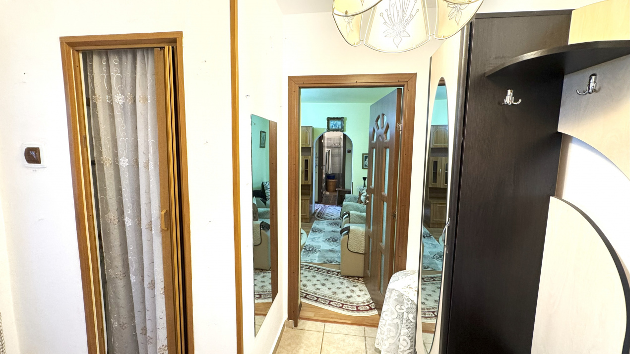 2 camere, langa spitalul judetean, etaj 4, mobilat si utilat