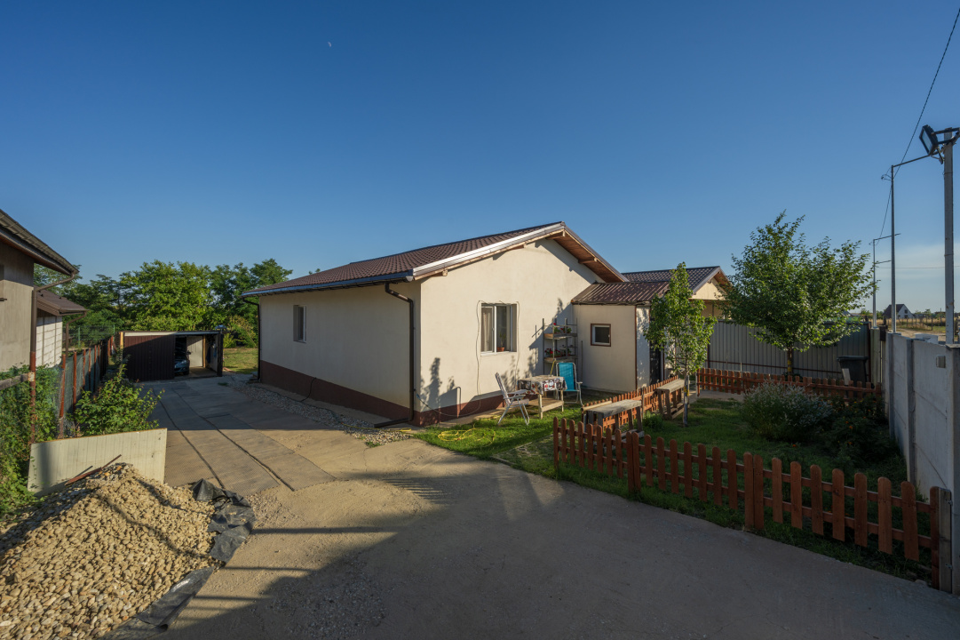 MIHAILESTI - POPESTI, CASA 63 MP, GARAJ, LOT 768 MP!