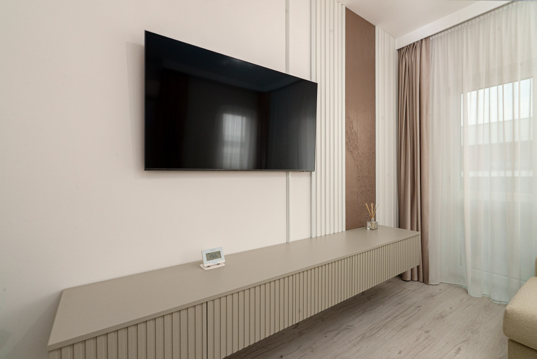Apartament 3 camere Grand Kristal - mobilat utilat premium cu loc de parcare