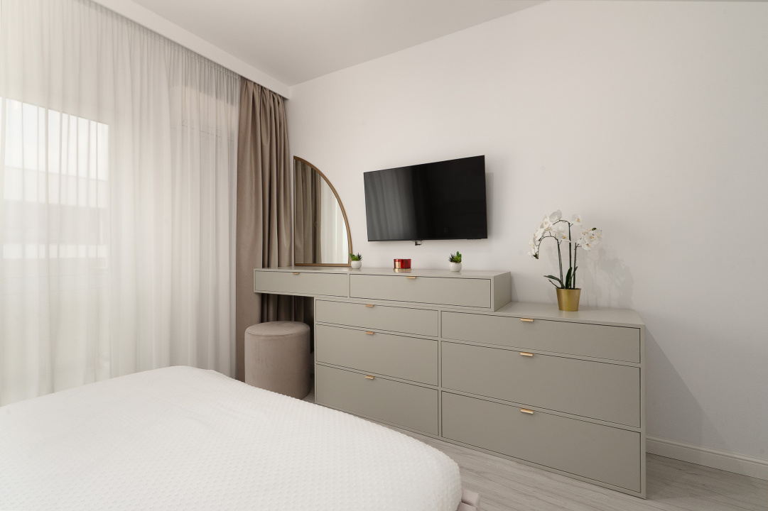 Apartament 3 camere Grand Kristal - mobilat utilat premium cu loc de parcare