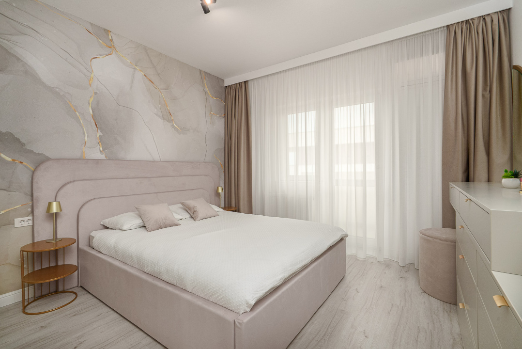 Apartament 3 camere Grand Kristal - mobilat utilat premium cu loc de parcare