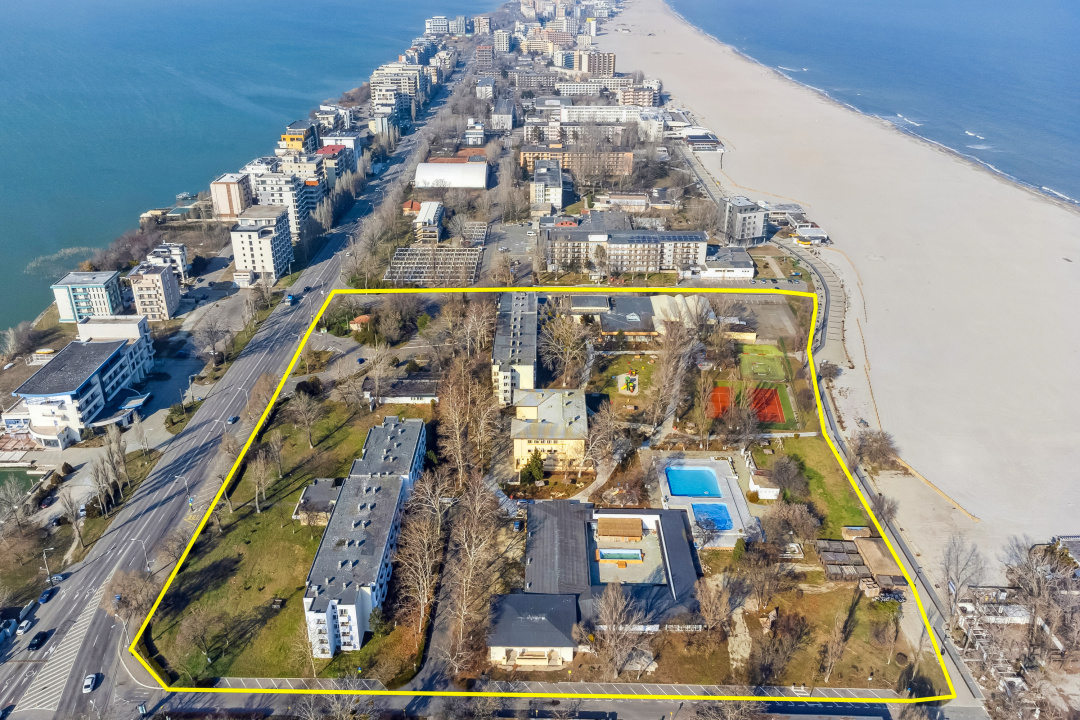 MAMAIA – COMPLEX HOTELIER 300 CAMERE, 10.000 MP, LOT 40.000 MP!