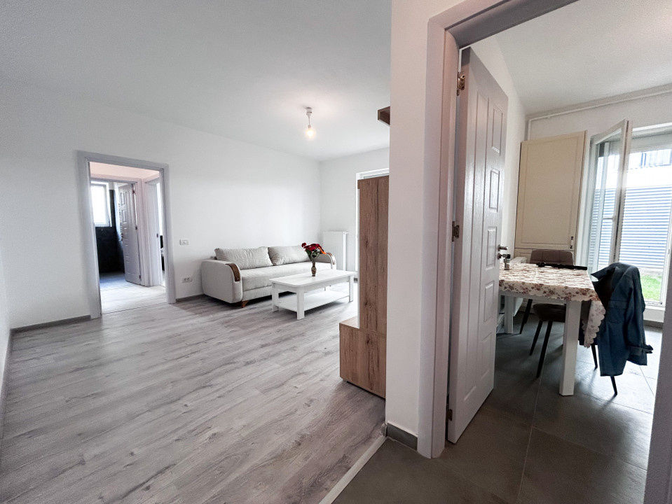 SUPERB: 50mp + curte privata 60mp, bloc 2023, la cheie!