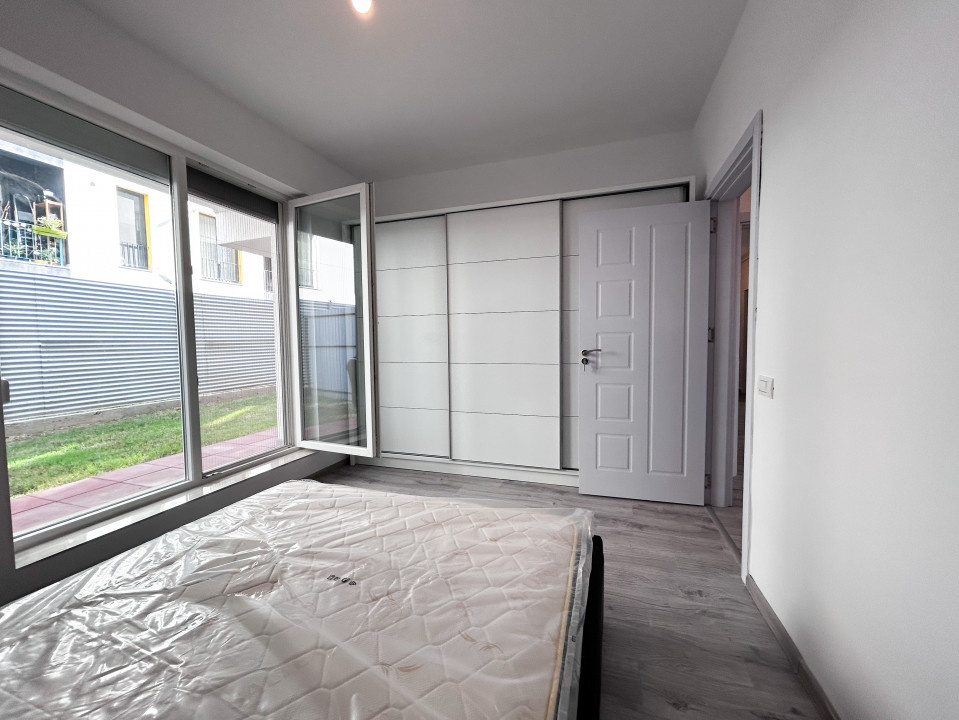 SUPERB: 50mp + curte privata 60mp, bloc 2023, la cheie!