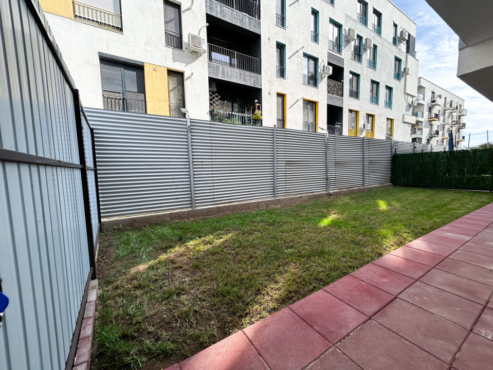 SUPERB: 50mp + curte privata 60mp, bloc 2023, la cheie!