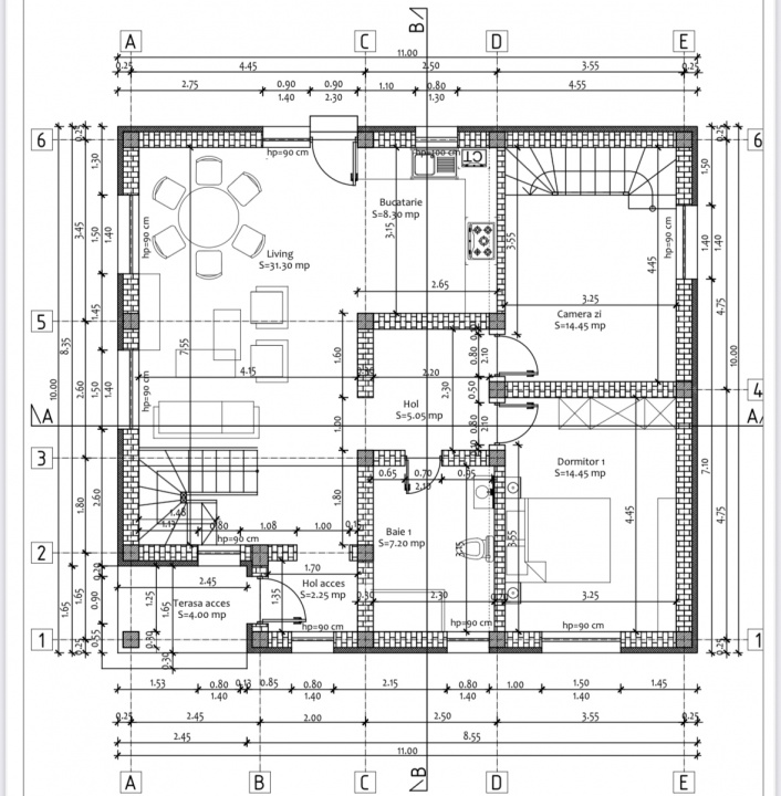 Buftea casa P+M 140 MP