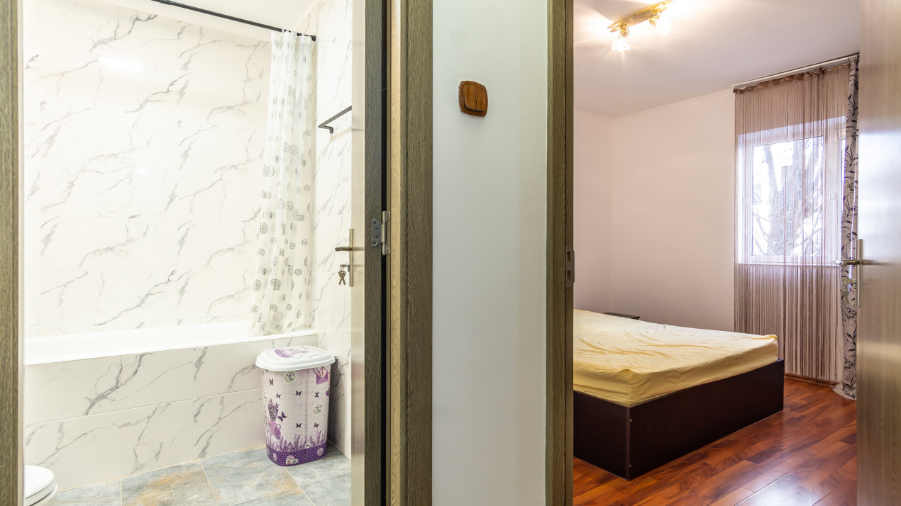 2 camere Vintilă Mihailescu 11, recent renovat, 2/4, mobilat si utilat, AC