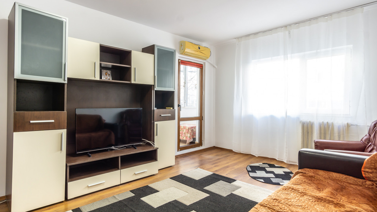 2 camere Vintilă Mihailescu 11, recent renovat, 2/4, mobilat si utilat, AC