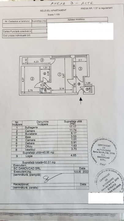 Apartament 2 Camere  Drumul Taberei