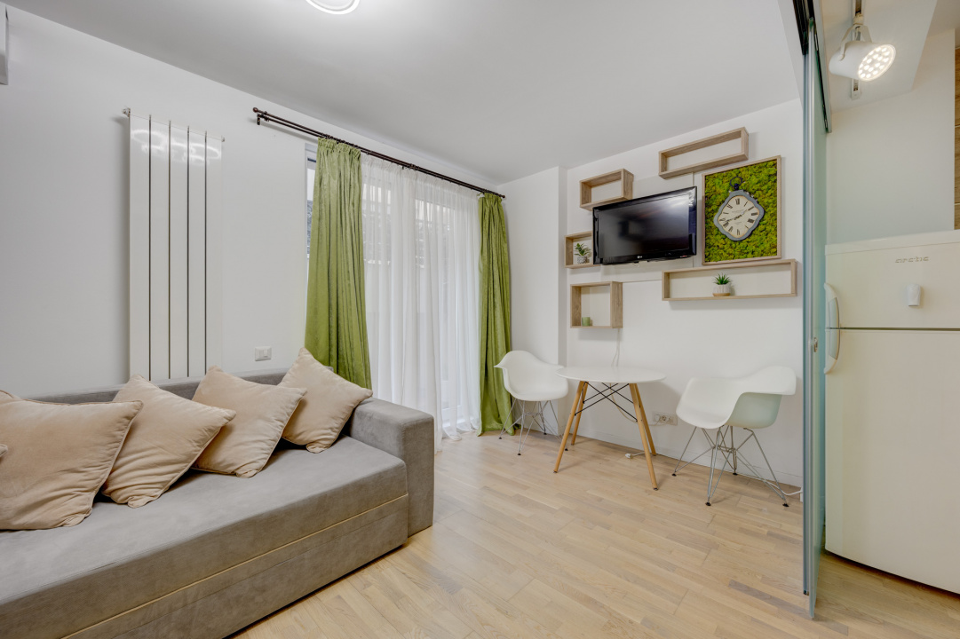 SOSEAUA NORDULUI-HERĂSTRĂU, GARSONIERĂ CU TERASA, 33MP! 