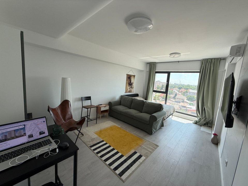 Garsoniera complex Novum Viilor, prima inchiriere !