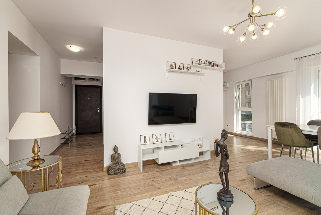 Apartament 3 camere Belvedere Residence, etaj 1,  2 gr sanitare, suprafață 89 mp