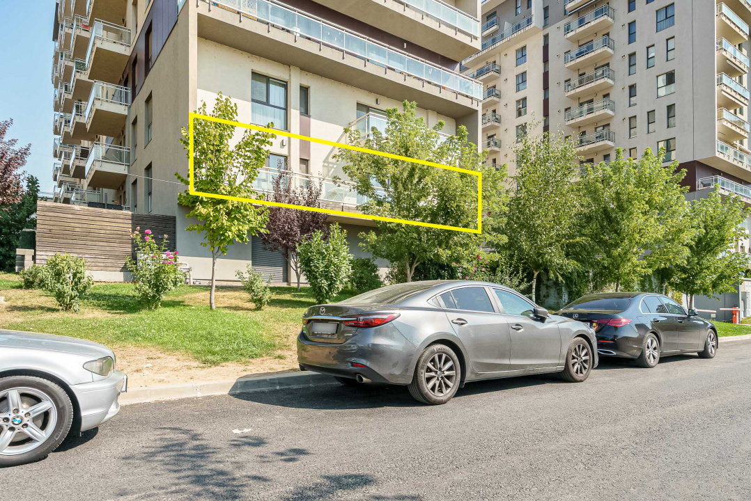 Apartament 3 camere Belvedere Residence, etaj 1,  2 gr sanitare, suprafață 89 mp