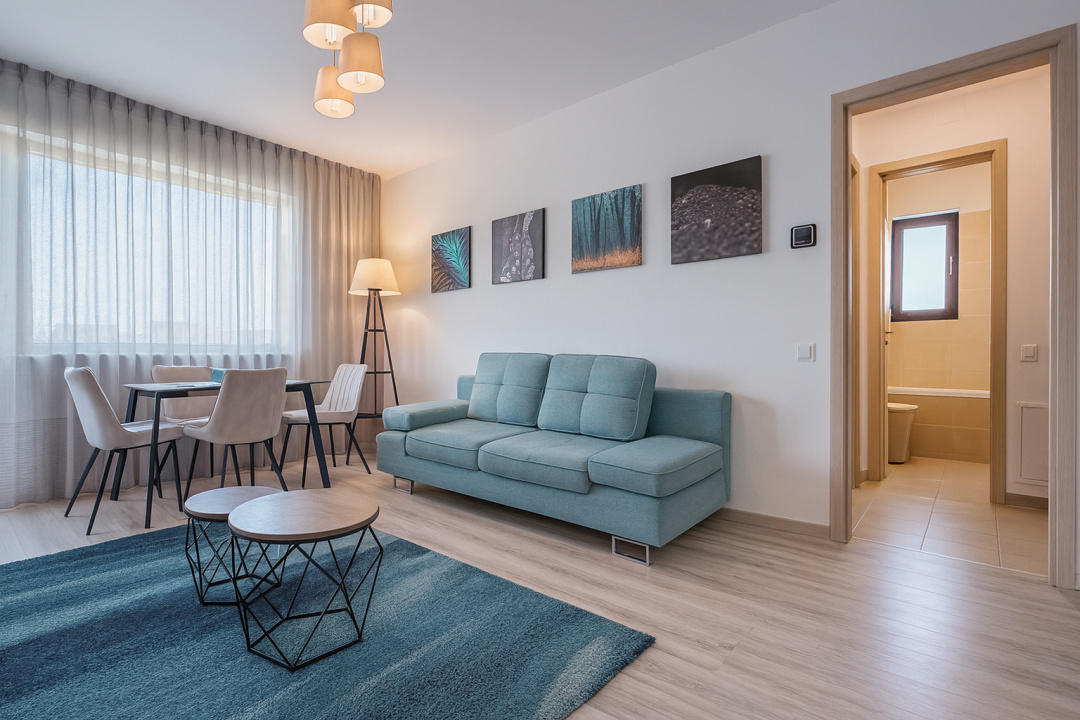Greenfield Baneasa 2 camere, orientare SUD, LOC PARCARE inclus