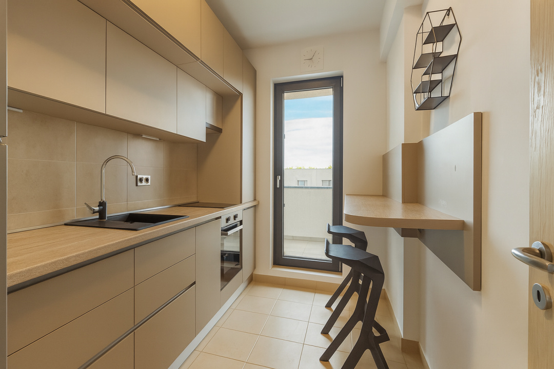 Greenfield Baneasa 2 camere, orientare SUD, LOC PARCARE inclus