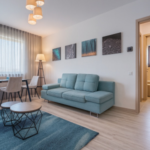 Greenfield Baneasa 2 camere, orientare SUD, LOC PARCARE inclus