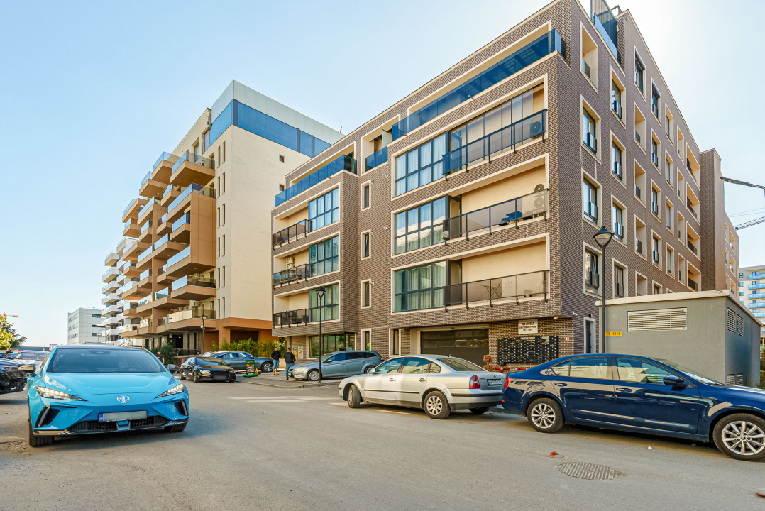 Via Pipera, 3 cam, 74 mp, mobilat-utilat, 2 gr sanit, loc de parcare subteran