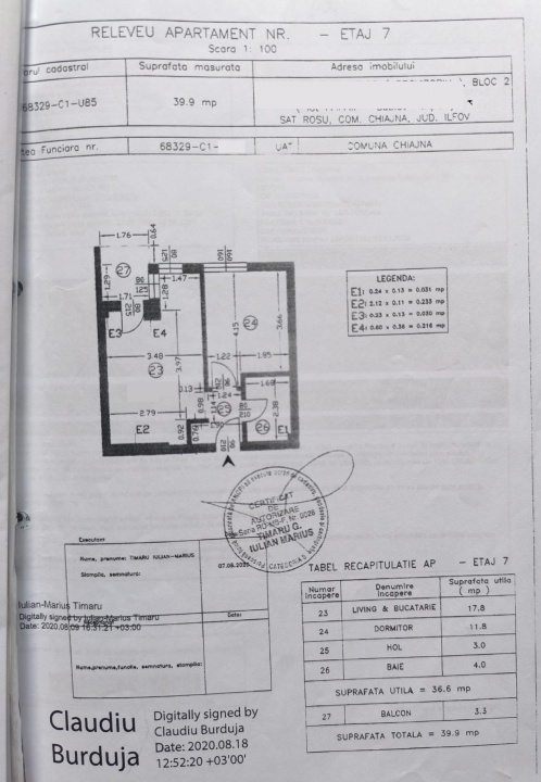 Studio 2 camere mobilat complet Elitte Residence, Militari Residence !