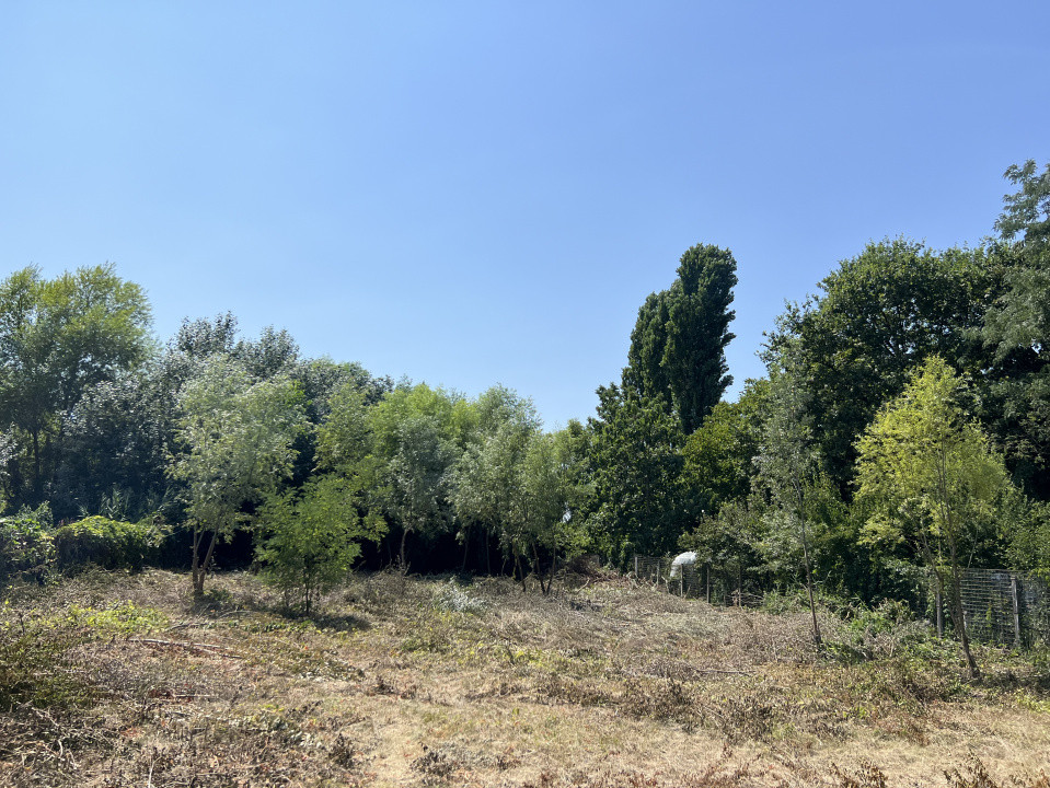 Teren Manastirea Snagov. Deschidere lac. Front stradal 30 metri. 