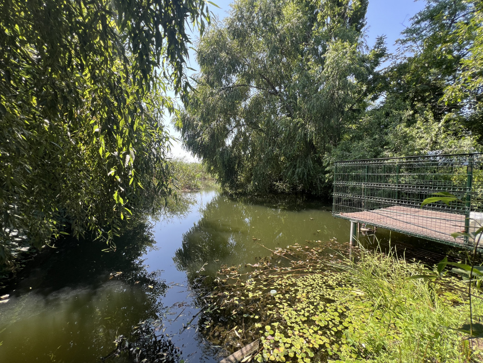 Teren Manastirea Snagov. Deschidere lac. Front stradal 30 metri. 