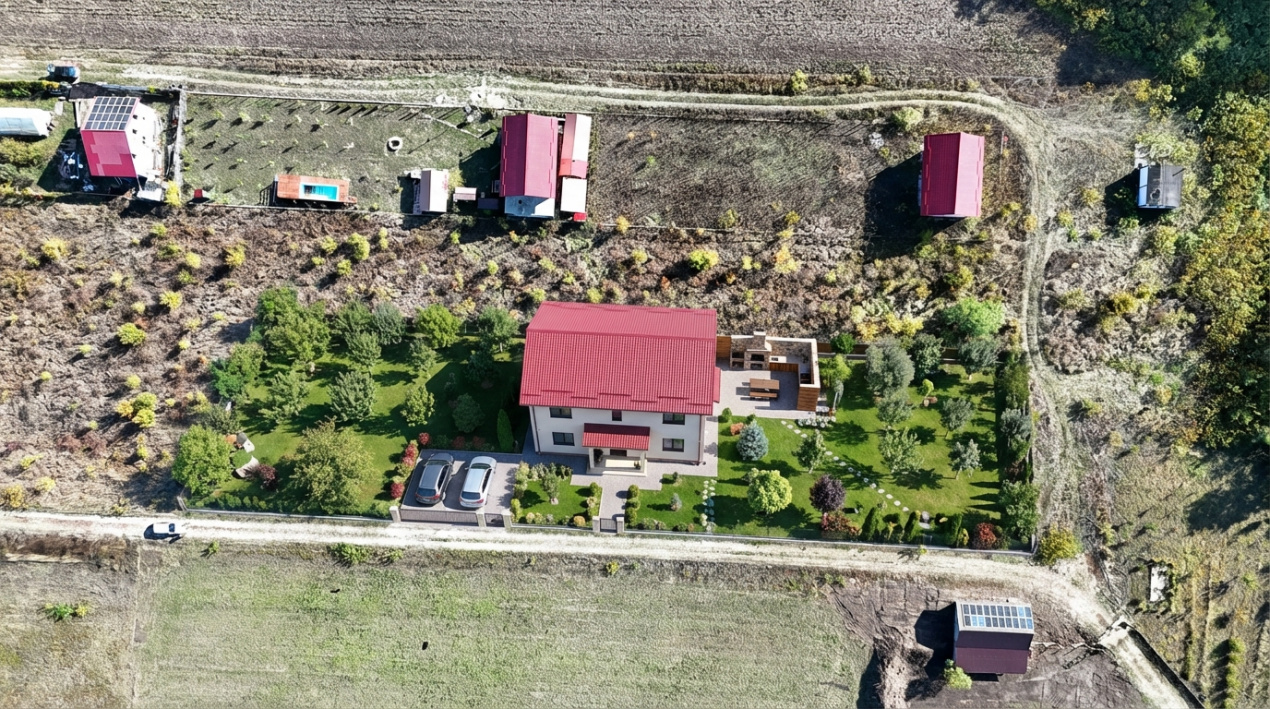 Refugiu la marginea padurii — 2822 mp de liniste in Cocani.