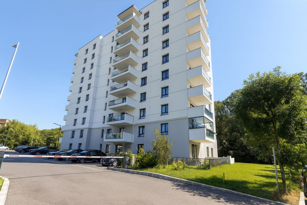 Apartament 3 camere de închiriat – Greenfield Residence, Băneasa – vedere către 