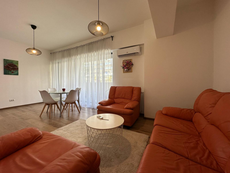 Apartament 2 camere in bloc nou, complet mobilat si utilat