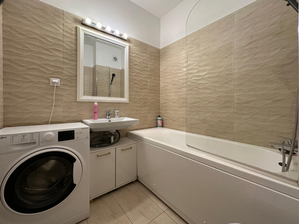 Apartament 2 camere in bloc nou, complet mobilat si utilat