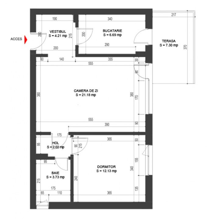 Apartament 2 camere de închiriat – Greenfield Residence, Băneasa  