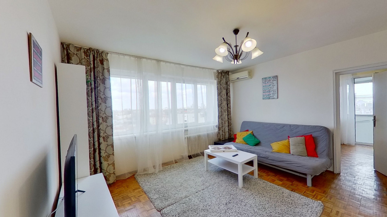 Priveliște panoramică unică - apartament de închiriat în Piața Domenii!