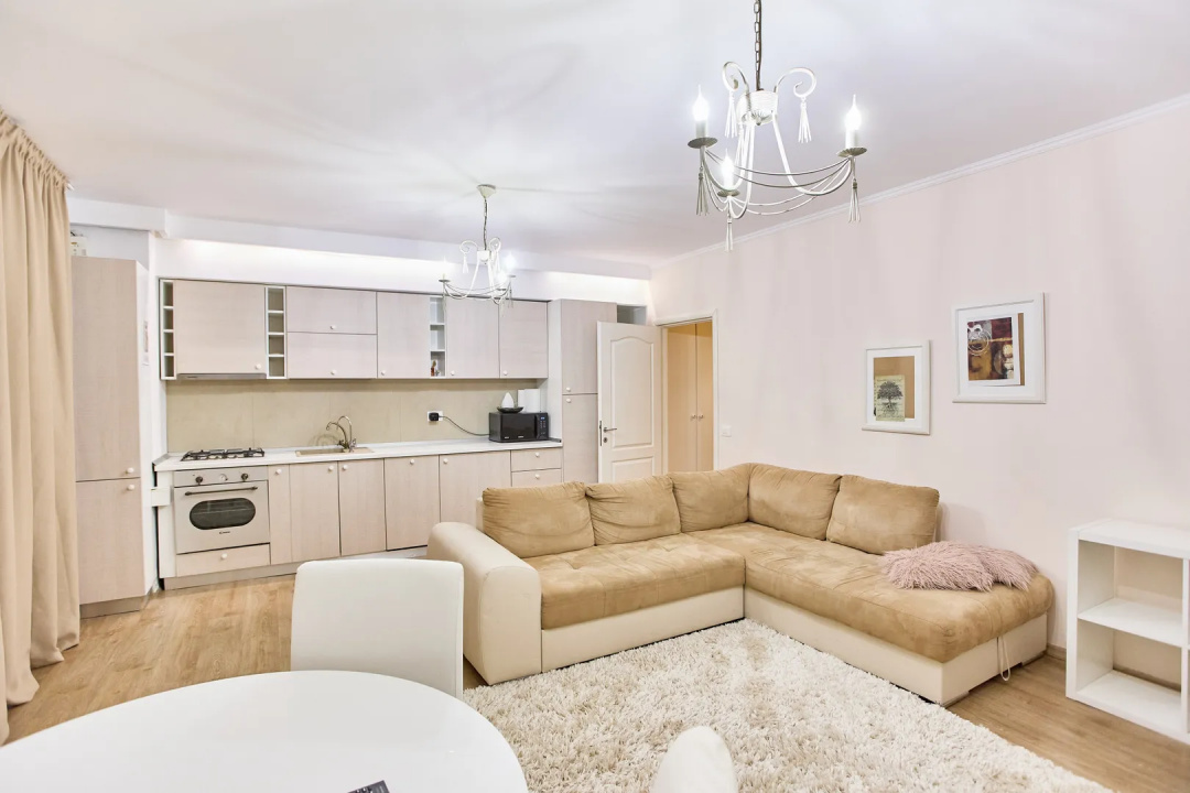 BĂNEASA – PETROM CITY, 2 CAMERE + PARCARE SUBTERANĂ, 71 MP TOTAL!