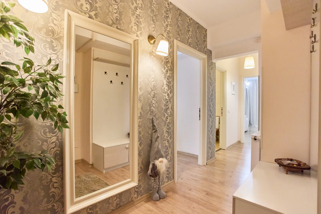 BĂNEASA – PETROM CITY, 2 CAMERE + PARCARE SUBTERANĂ, 71 MP TOTAL!