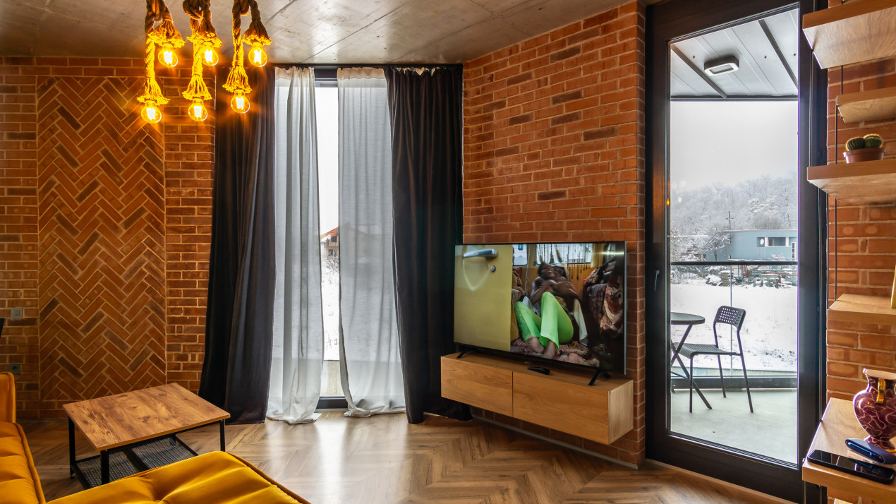 2 camere complet mobilat si utilat, parcare subterana, incalzire in pardoseala