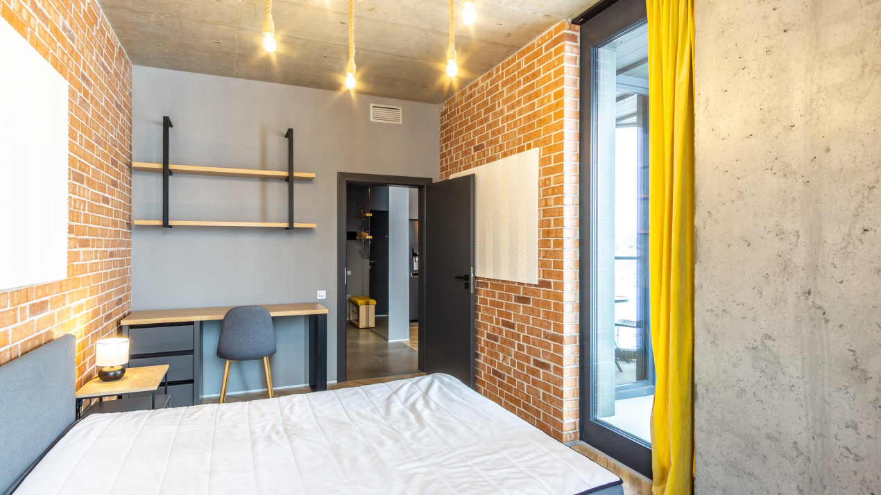 2 camere complet mobilat si utilat, parcare subterana, incalzire in pardoseala