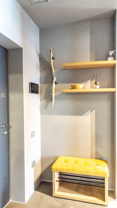 2 camere complet mobilat si utilat, parcare subterana, incalzire in pardoseala