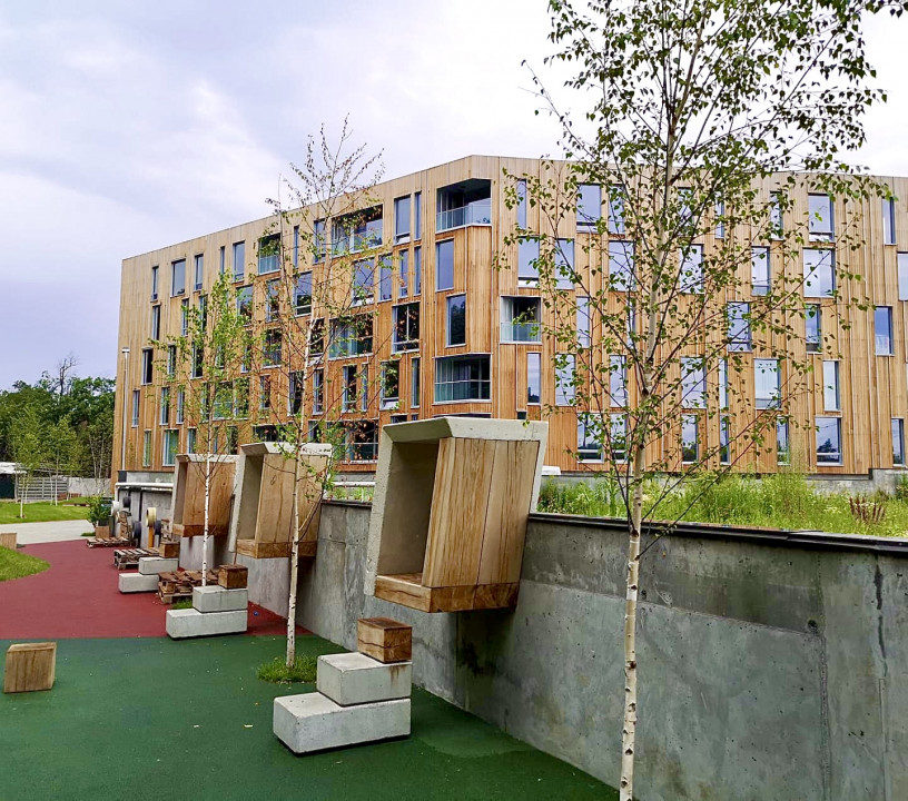 2 camere complet mobilat si utilat, parcare subterana, incalzire in pardoseala