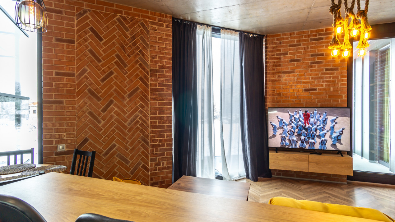 2 camere complet mobilat si utilat, parcare subterana, incalzire in pardoseala