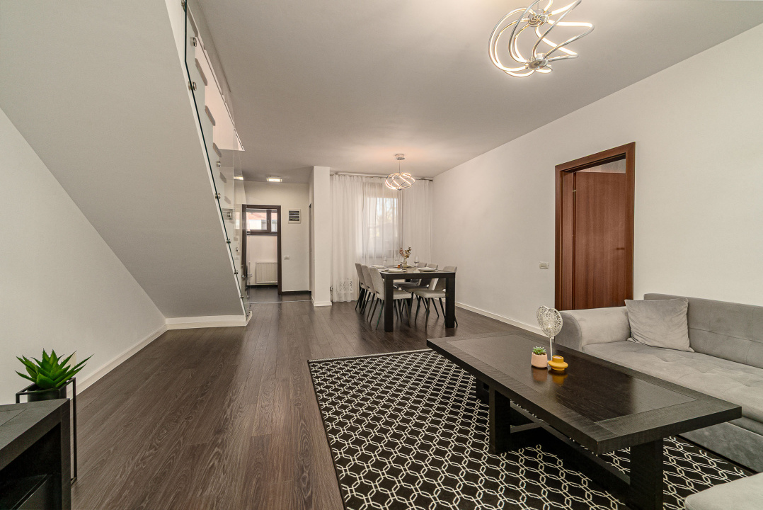 Casă ideală pentru familie–4 camere, curte amenajată, complex privat-securizat