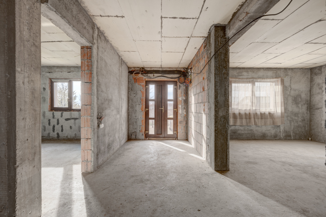 DOMNESTI - TEGHES, CASA 130 MP, LOT 540!