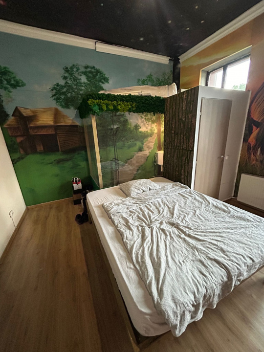 Apartament in vilă 3 camere cu design artistic unic, curte 40mp - Nerva Traian