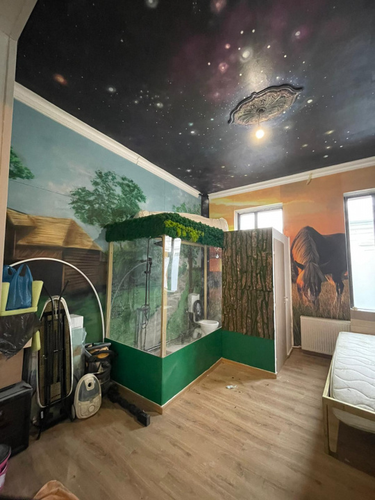 Apartament in vilă 3 camere cu design artistic unic, curte 40mp - Nerva Traian