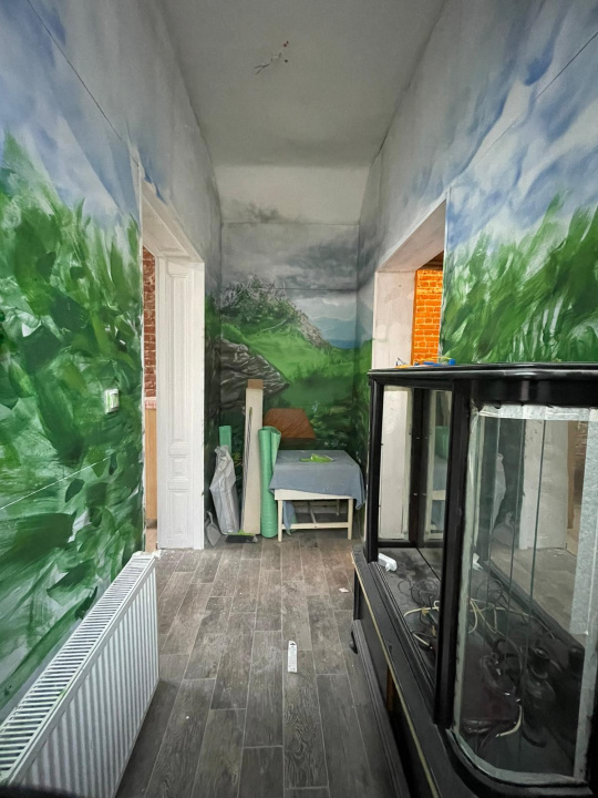 Apartament in vilă 3 camere cu design artistic unic, curte 40mp - Nerva Traian